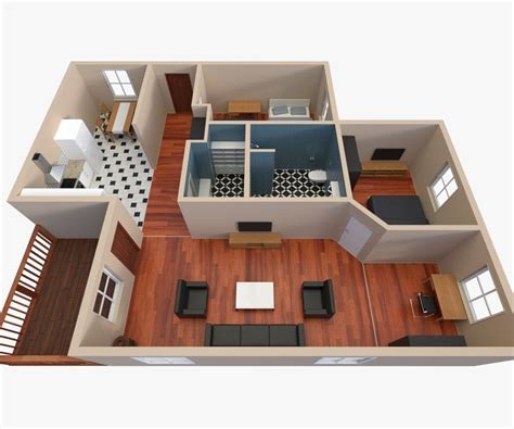 Blender 3d Floor Plan Floorplansclick