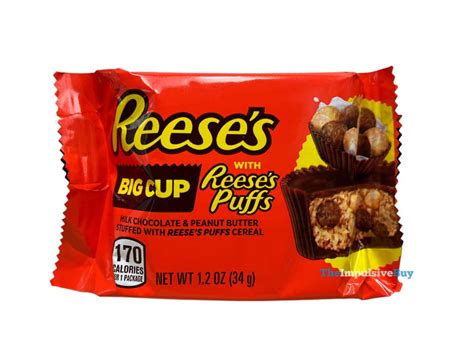 Review Reeses Big Cup With Reeses Puffs The Impulsive Buy