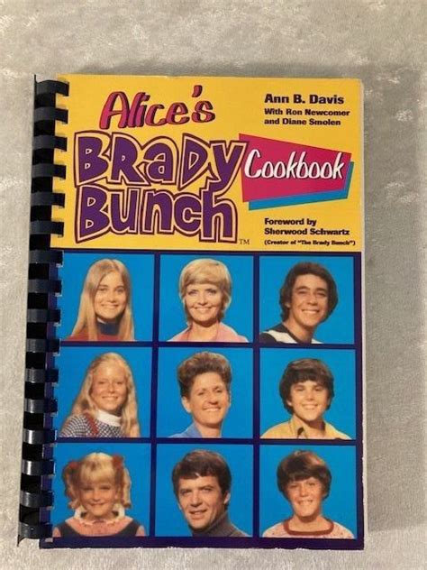 Alices Brady Bunch Cookbook By Ann B Davis 1994 Spiral For Sale
