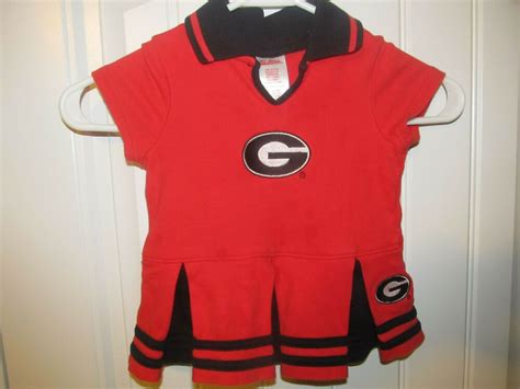 Georgia Bulldogs Cheerleader Outfit Infant 12 Months Teamathletics