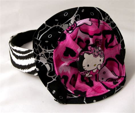 Hello Kitty Ruffled Headband 1600 Via Etsy Hello Kitty Etsy