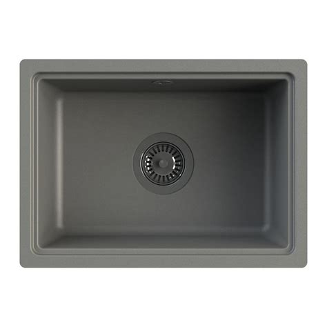 Kitchen kitchen easier and more enjoyable with undermount. Transolid Genova Undermount Granite 20 in. Single Bowl ...