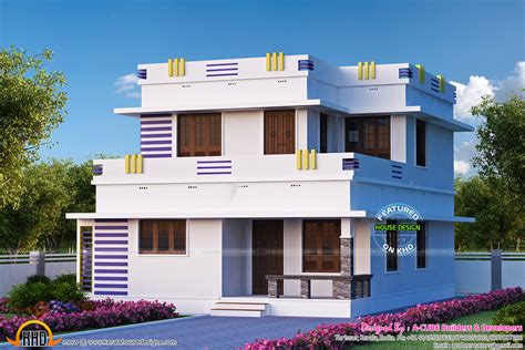 House plans envisioned by designers and architects — chosen by you. 1592 sq-ft flat roof home with 3 bedrooms - Kerala home ...