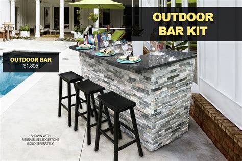 Outdoor Bar Kit Kings Building Material