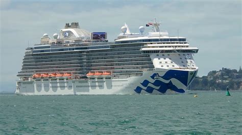 Cruise Ship Majestic Princess Arrives In Auckland Youtube