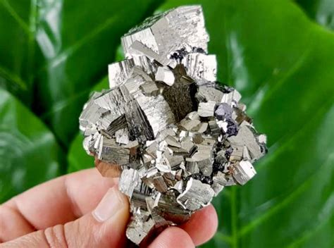 Incredible Luster Pyrite With Galena From Bulgaria Crystal Etsy Australia