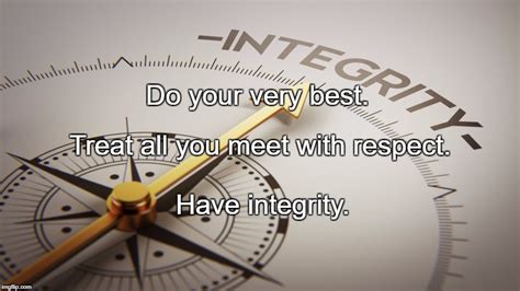 Image Tagged In Integrity Imgflip