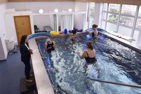 Mp Learns The Importance Of Aquatic Physiotherapy Treatment Mitchs