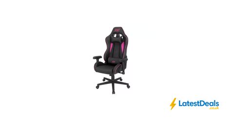 Adx Race19 Gaming Chair Black And Pink £9499 At Currys