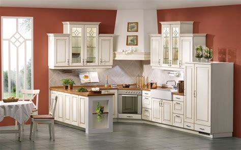 White kitchen cabinets will have a sparkly and classy look when combined with red color. Kitchen Wall Colors with White Cabinets - Home Furniture ...