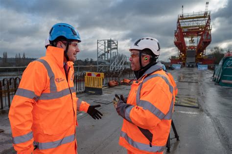 Hs First Steps On Uks Longest Railway Bridge High Speed Rail Group