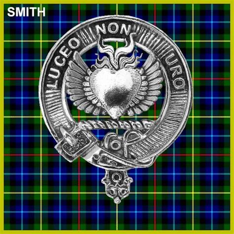 Smith Clan Crest Scottish Cap Badge Cb02 Etsy