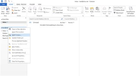 Outlook 2013 Empty Inbox Fix Knowledgebase Elive Ltd