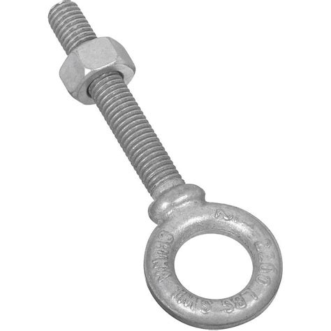 National In X In Galvanized Eye Bolt N Pack Of