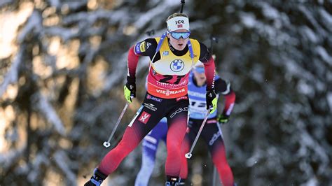 Biathlon in Ruhpolding: 7,5 km Sprint Frauen am 12.01.2021 - ZDFmediathek
