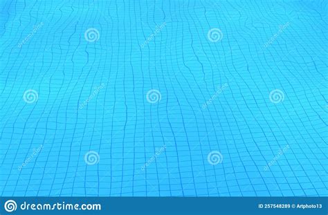 3d Rendering Of Pool Or Ocean Water Caustic Texture Background Pool Water Swimming Pool With
