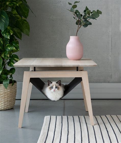 Kikko Luxury Coffee Table Cat Bed Scandinavian Design Etsy