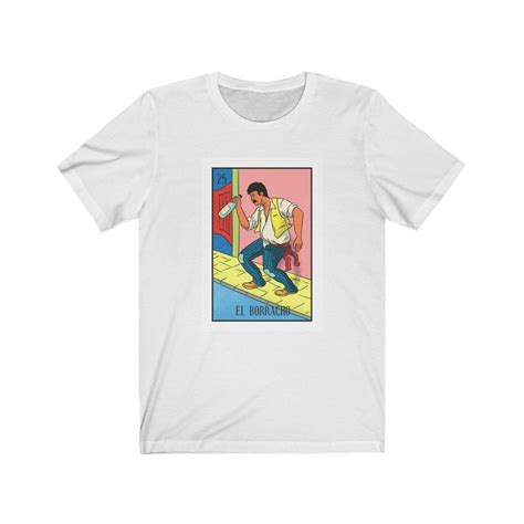 El Borracho Loteria Mexican Bingo Unisex T Shirt Etsy