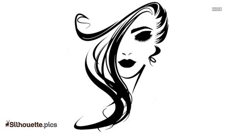 Woman Hairstyle Silhouette Image Silhouette Pics
