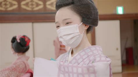a maiko s coiffure beautiful ties in kyoto nhk world prime tv nhk world japan live and programs
