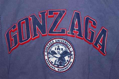Vintage Gonzaga Zags Ncaa Crewneck Sweatshirt M