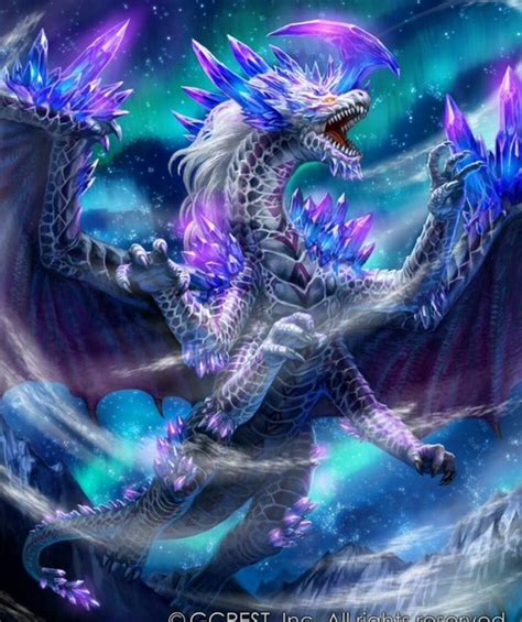 Crystal Dragon Dragon Artwork Fantasy Fantasy Dragon Dragon Pictures