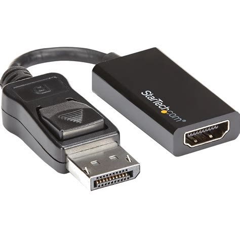 Startech Displayport To Hdmi Adapter K Hz Active Dp To Hdmi