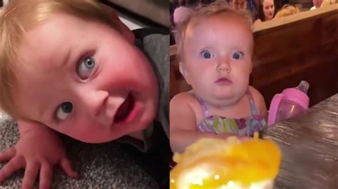Funniest Surprised Baby Reactions Funny Baby Tv Youtube