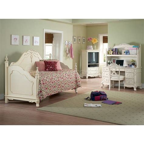 Cinderella creamy white youth bedroom set. Cinderella Youth Bedroom Set with Daybed | Bedroom set ...