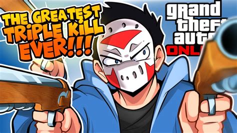 The Greatest Triple Ever Gta 5 Every Bullet Counts H2odelirious