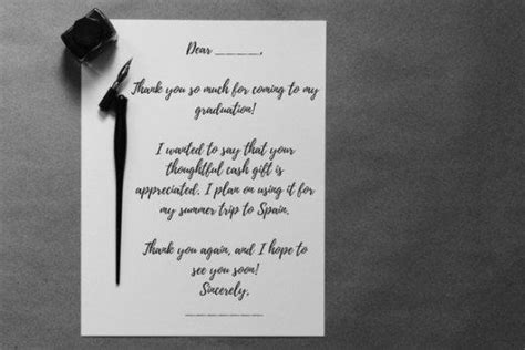 Check spelling or type a new query. Have no clue what to say in a graduation thank you card? Find examples of how to write ...