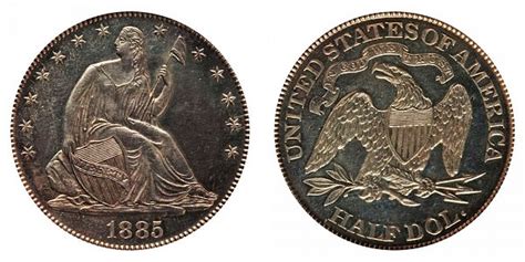 1885 Seated Liberty Half Dollar Coin Value Prices Photos And Info