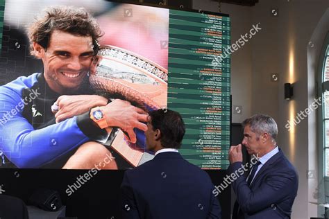 Rafael Nadal During Draw Editorial Stock Photo Stock Image Shutterstock