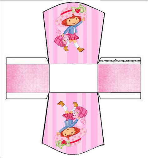 Strawberry Shortcake Free Printable Boxes Oh My Fiesta In English