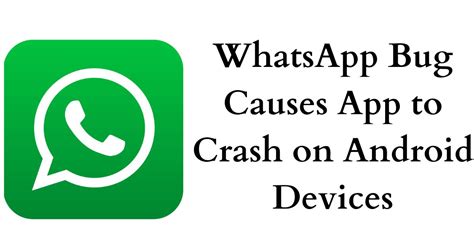 How To Fix Whatsapp Bug The Silicon Savvy