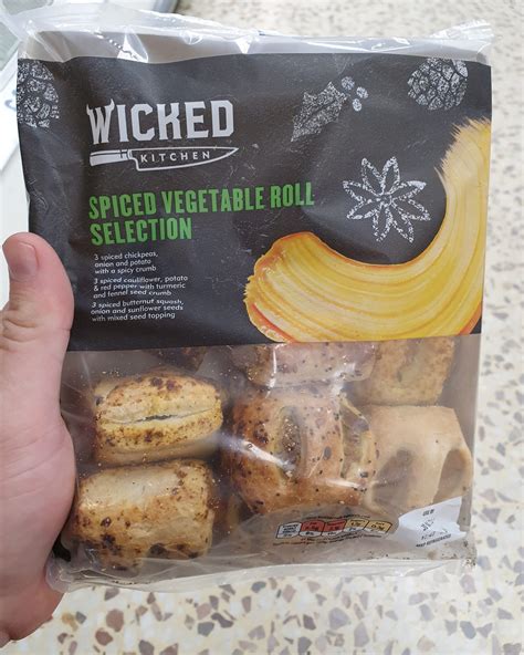 Wicked Kitchen Spiced Vegetable Roll Selection 270g Vegan Food Uk