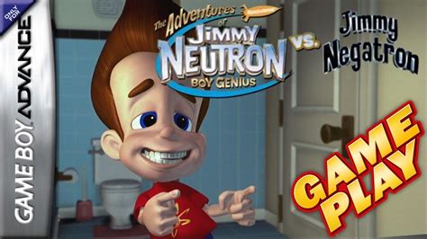 The Adventures Of Jimmy Neutron Vs Jimmy Negatron Gba Gameplay