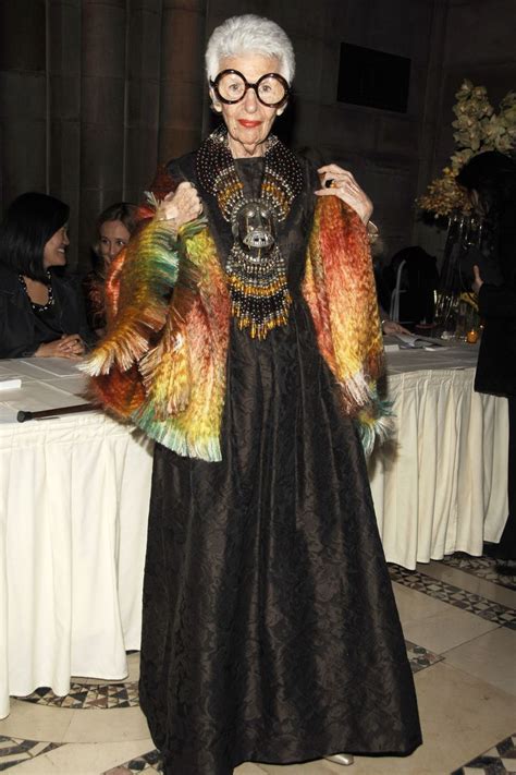Iris Apfel Has Been A Style Icon For Decades On Decades Iris Fashion