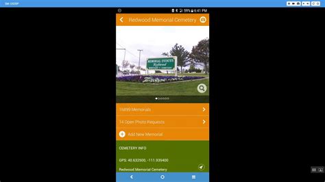 Search For A Cemetery Near You In Find A Grave Mobile App Youtube