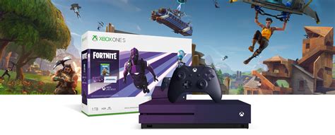 Fortnite La Xbox One S Viola Con Set Dark Vertex E 2000 V Buck Ha Una