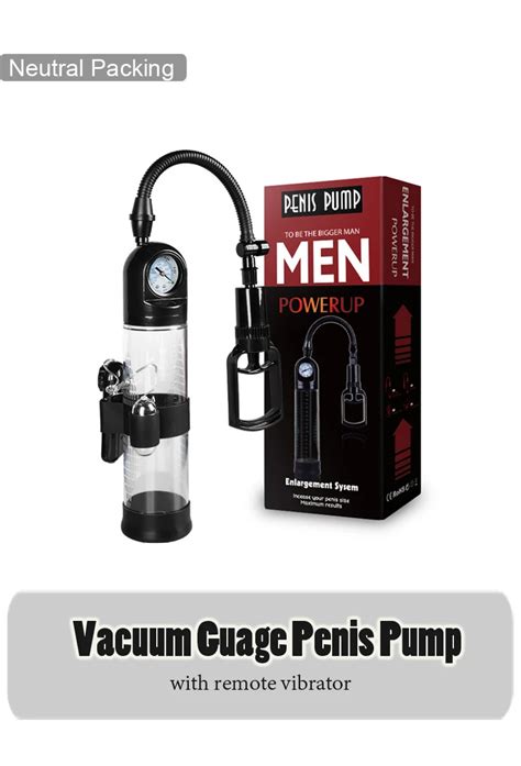 Vacuum Sex Toys Gauge Penis Pump With Remote Vibrator For Men Buy Gauge Penis Pump Penis Pump