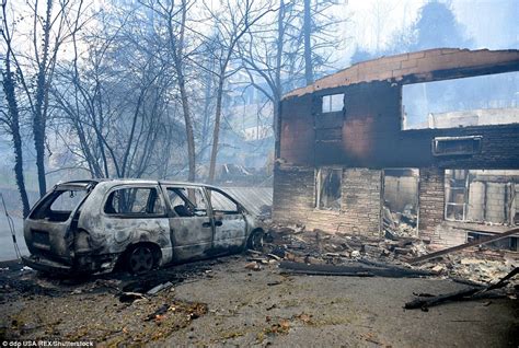 Gatlinburg Wildfires Leave Post Apocalyptic Scenes Of Devastation In