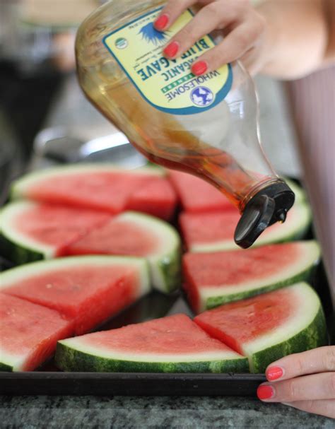 Tequila Soaked Watermelon With Lime And Agave Tequila Soaked Watermelon
