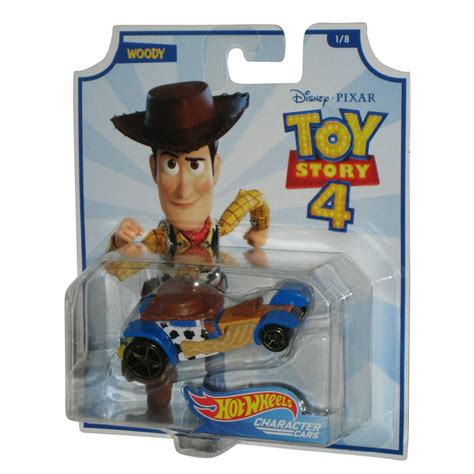 Disney Toy Story 4 Woody Hot Wheels 2018 Character Cars Toy Car