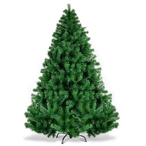 Christmas Tree Unlit Artificial Premium Hinged Spruce Full Tree