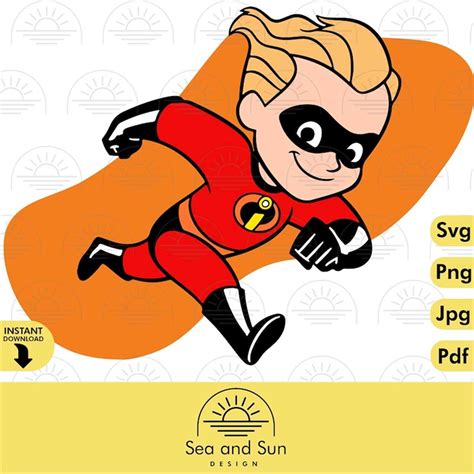 Dash Parr Mr Incredible Svg Clip Art Files The Incredible Inspire
