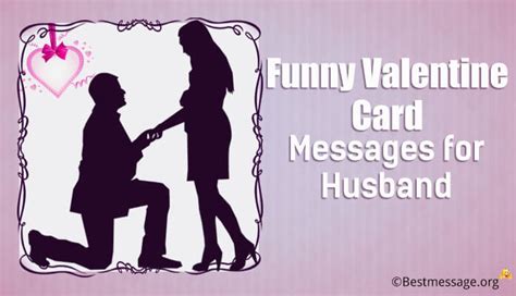 New And Latest Funny Valentine Card Messages For Husband Valentine Day