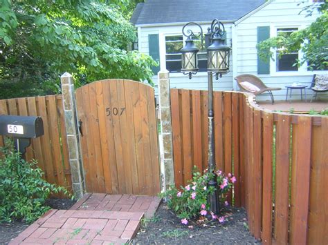 Build A Curved Wooden Fence 3 Steps With Pictures Instructables