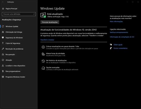 Como Instalar Já A Actualização De Outubro 2020 Do Windows 10