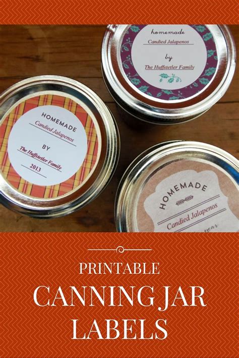 Printable Canning Jar Labels For Canning Jar Labels Free Printable